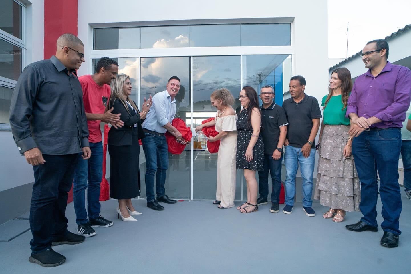 Helder Lazarotto entrega obras de ampliação do CMEI Meu Cantinho