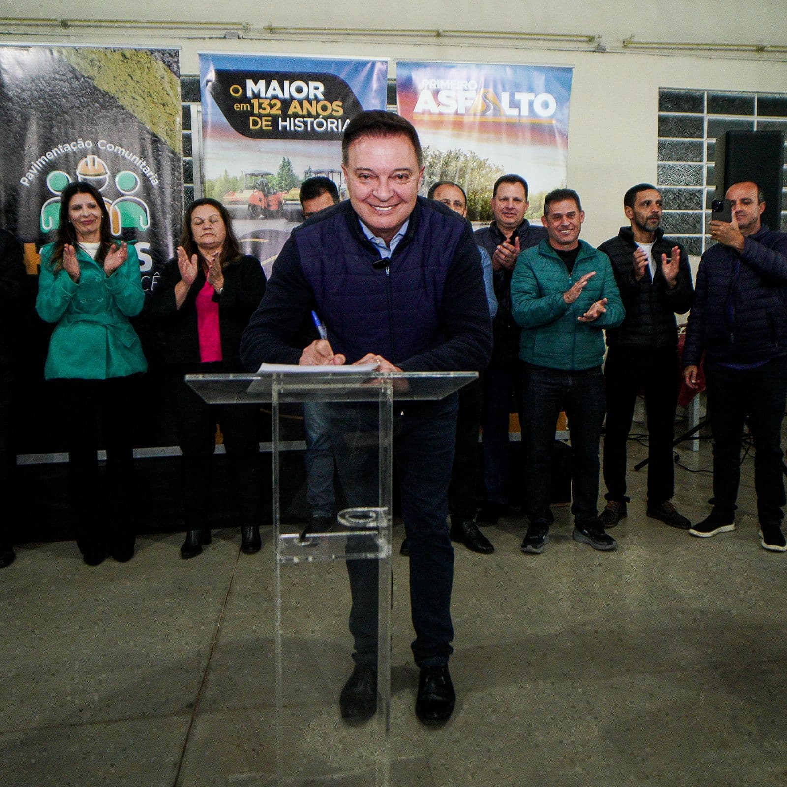 Prefeito Helder autoriza a pavimentação da Rua Padre Domingos Marini