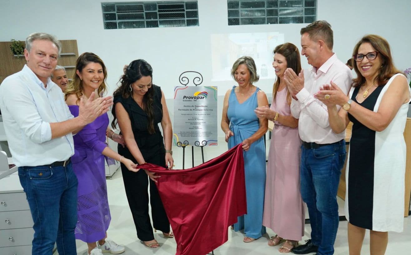 Helder Lazarotto inaugura Centro de Capacitação e Formação do Provopar Colombo