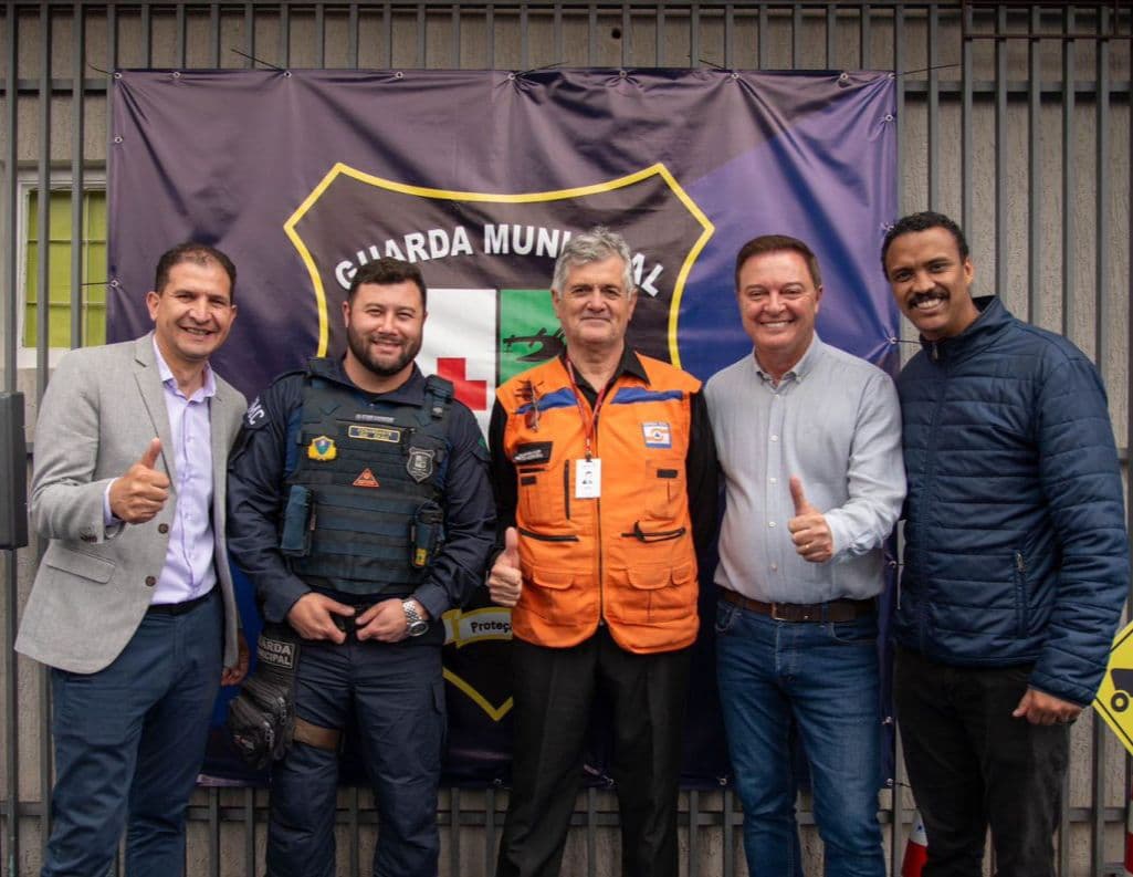 Helder Lazarotto inaugura nova Base da Guarda Municipal e da Defesa Civil em Colombo
